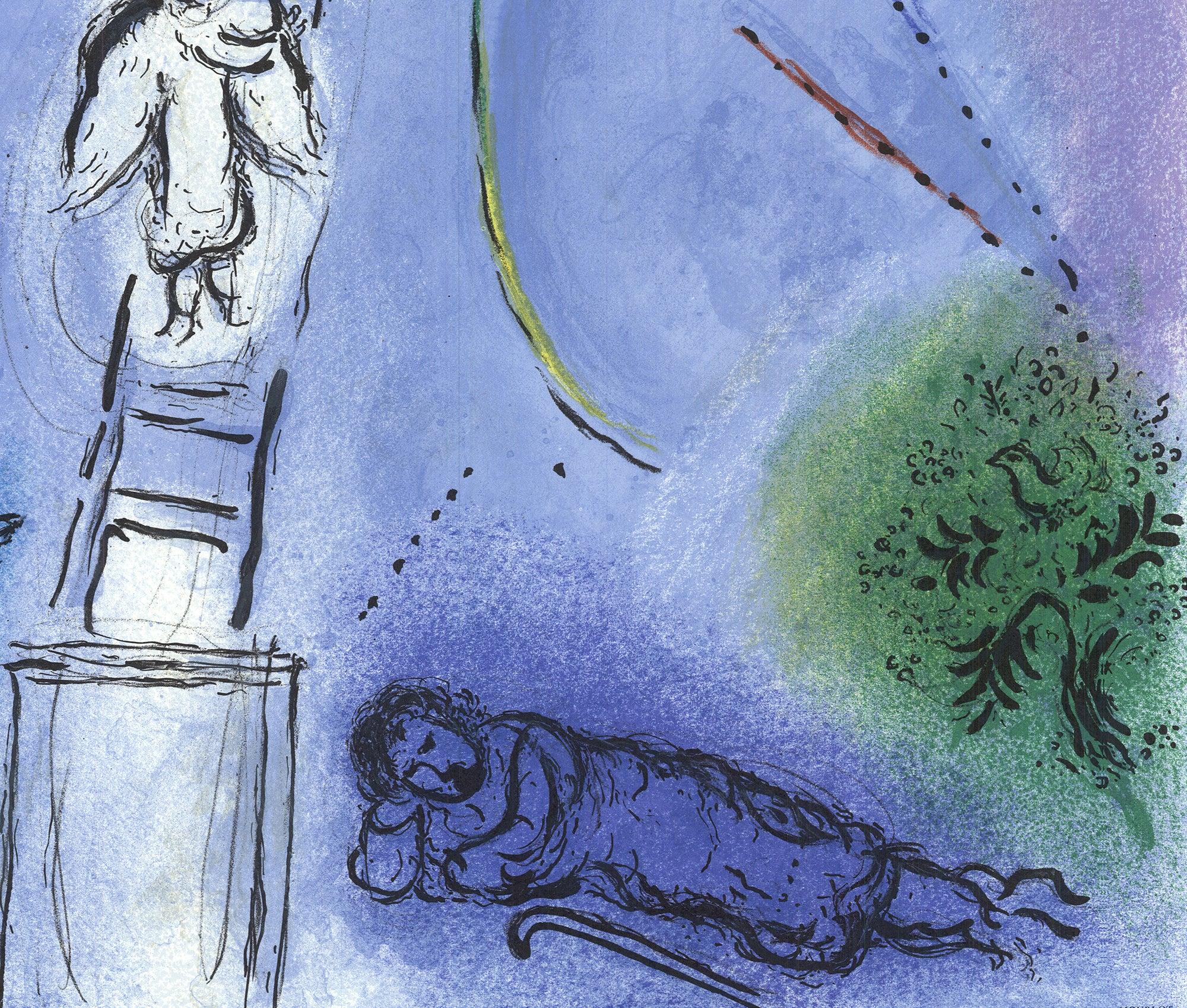 'Jacob's Ladder' 1977  Lithograph For Sale 1