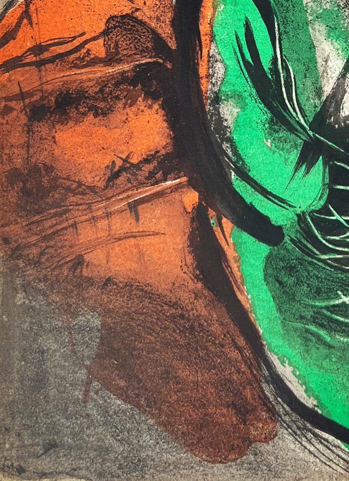 Marc Chagall (1887-1985) - Geremia

Litografia del 1956.

Dimensioni dell'opera: 35 x 26 cm.

Editore: Tériade, Parigi.

Riferimento: Mourlot 139.
Sul retro: un'altra litografia originale in nero (Mourlot 144).

Riferimento biblico: Ger 1,