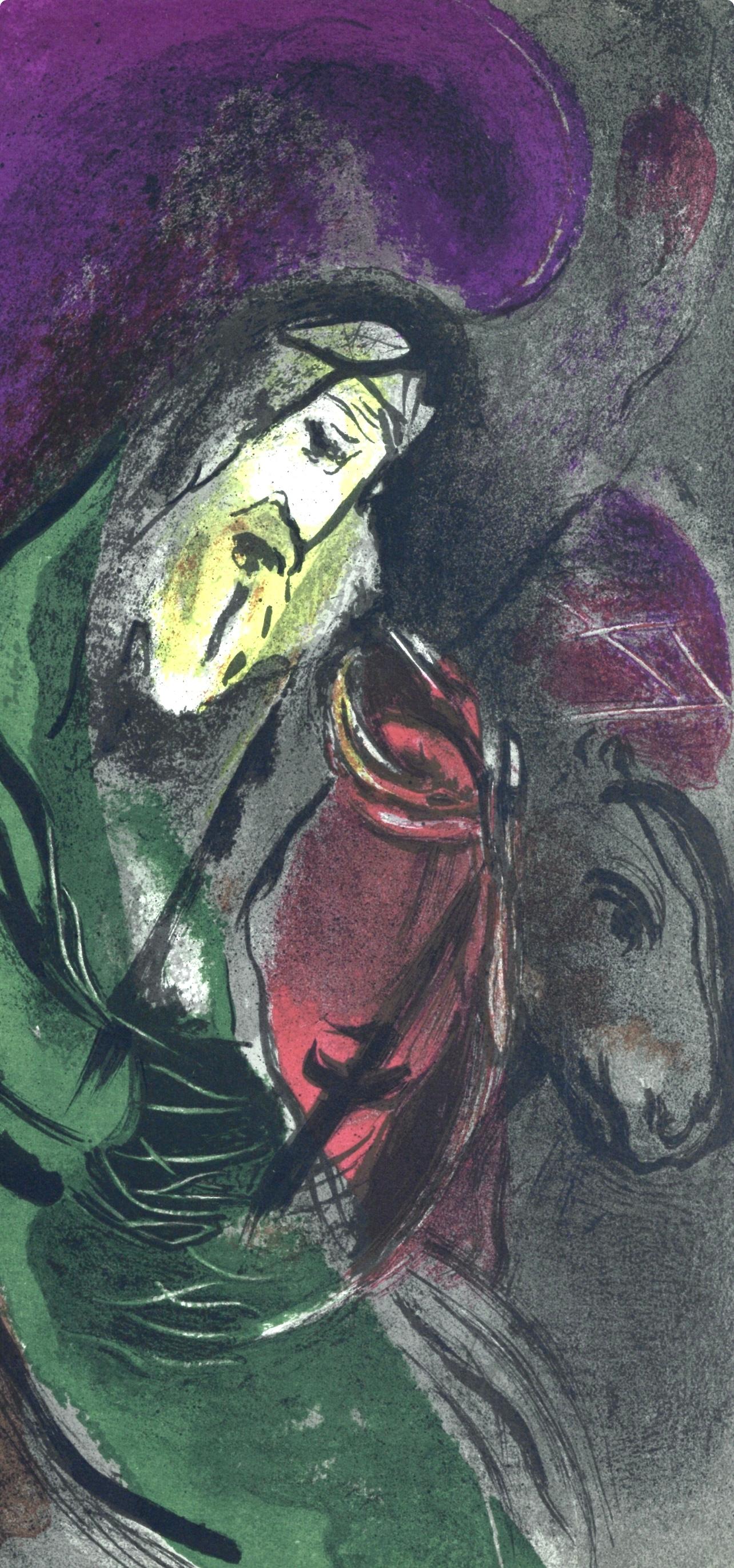 Jérémie (Mourlot 117-46; Cramer 25), Marc Chagall, Dessins Pour La Bible For Sale 3