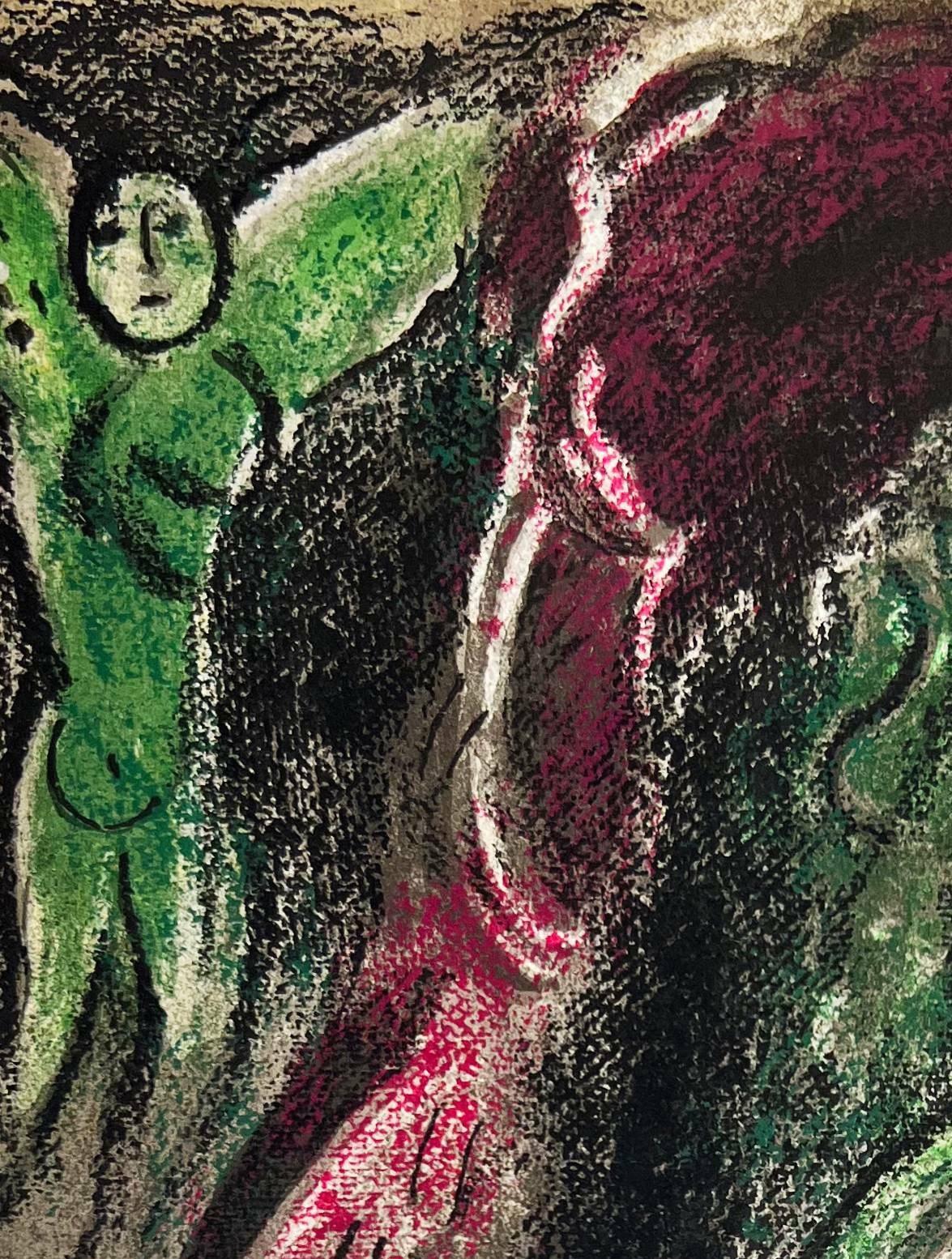 Job in Despair - Print by Marc Chagall