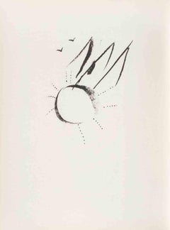 Job in Despair - Lithograph by Marc Chagall - 1960