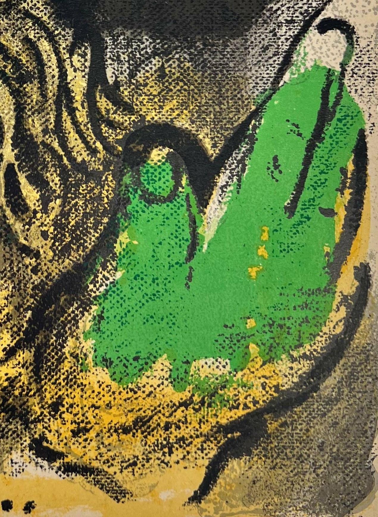 Marc Chagall (1887-1985) - Job Praying
 
Lithograph from 1960.

Dimensions of work: 35 x 26 cm

Publisher: Tériade, Paris.

The work is in Excellent condition.

Fast and secure shipment.