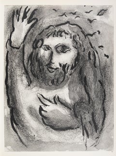 Die Prophezeiung des Joel - Héliogravüre von Marc Chagall - 1960