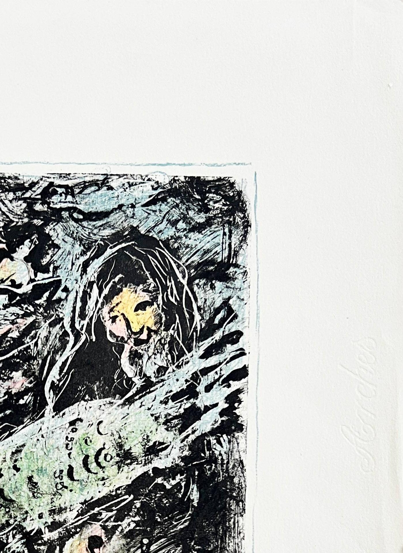 Jonah II - Symbolist Print by Marc Chagall
