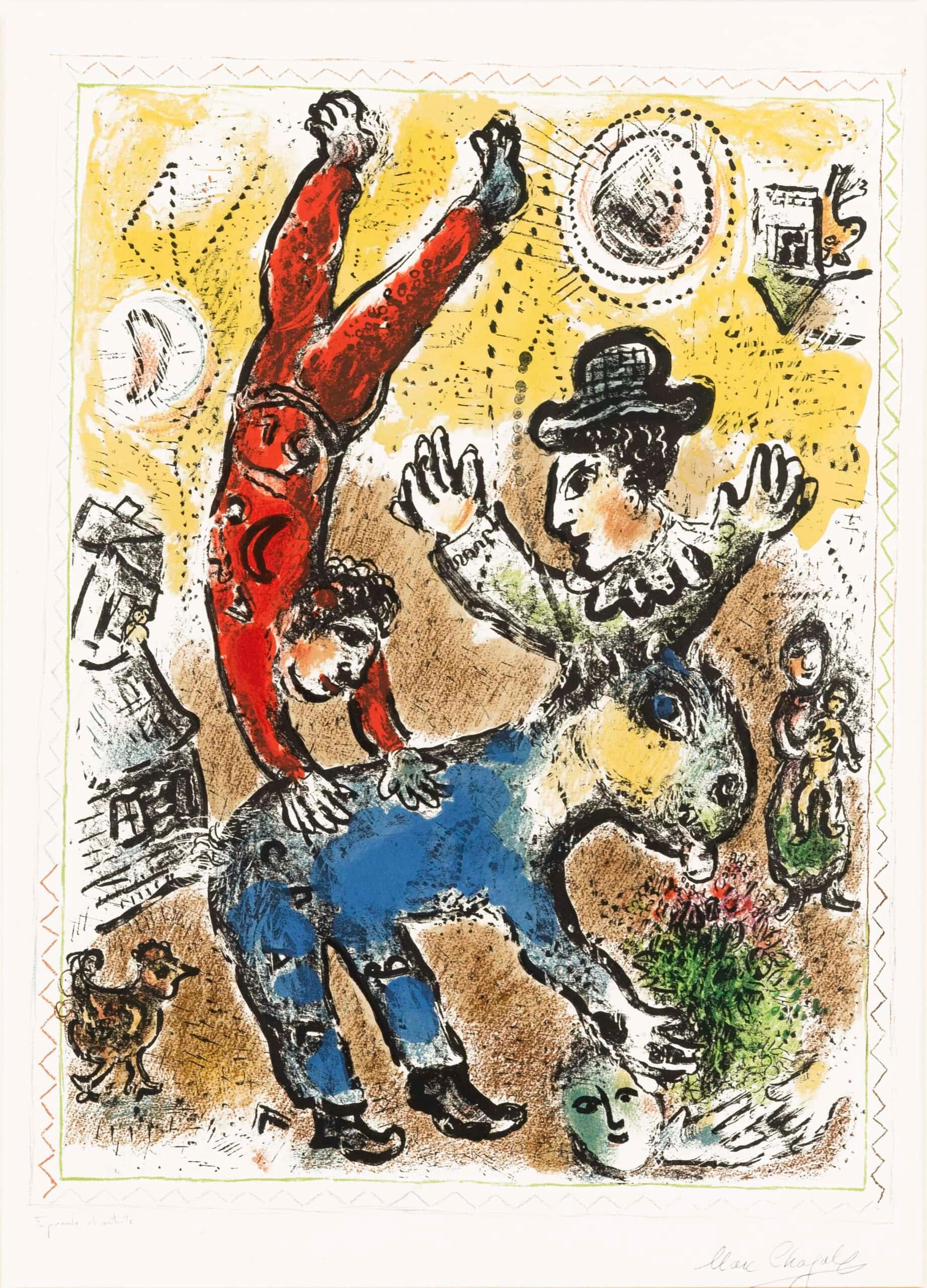 L' acrobat rouge, 1974
