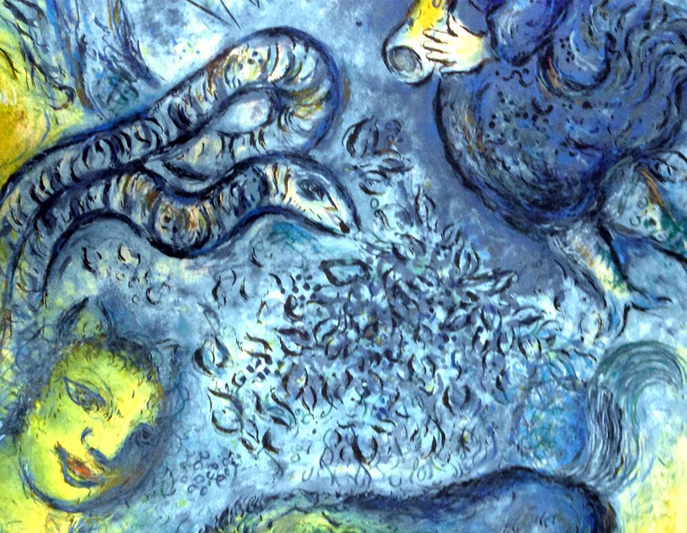 La flûte enchantée (The Magic Flute), 1967 - Print by Marc Chagall