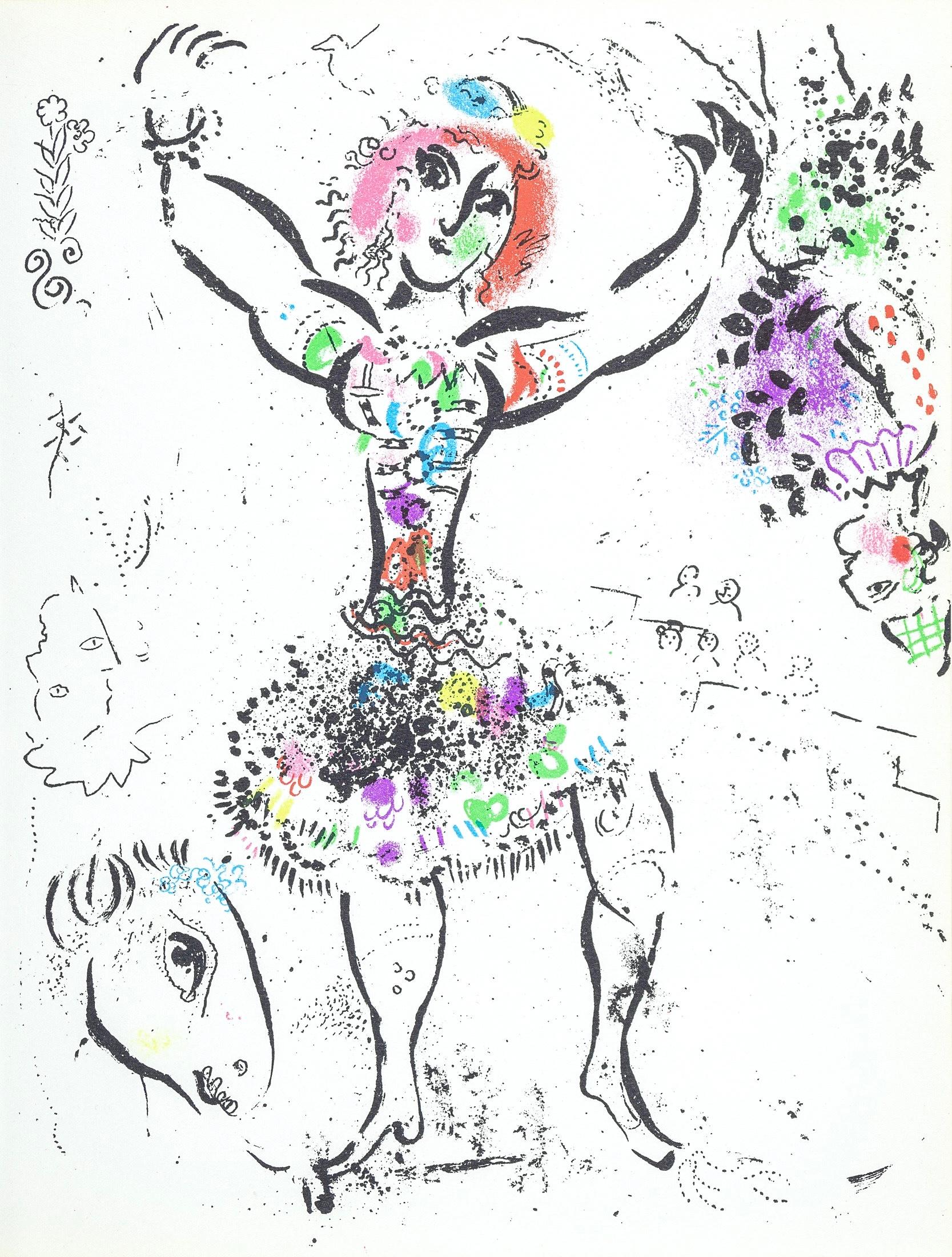 La Jongleuse (Cramer 43; Mourlot 290), The Lithographs of Chagall