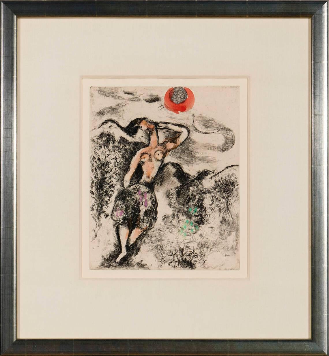 La Souris Metamorphosée en Fille (The Mouse Transformed into a Girl) - Art by Marc Chagall