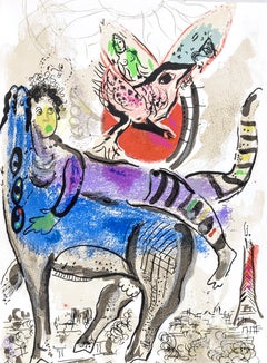 La Vache Bleue (Cramer 71; Mourlot 488), Société internationale d'art XXe siècle