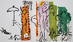 Paysage aux Isbas, tratto da: Jacques Lassaigne - Russo francese