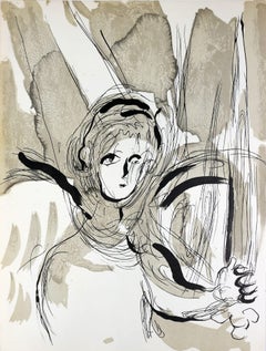 L'ange à l'épée (Mourlot 117-46 ; Cramer 25)