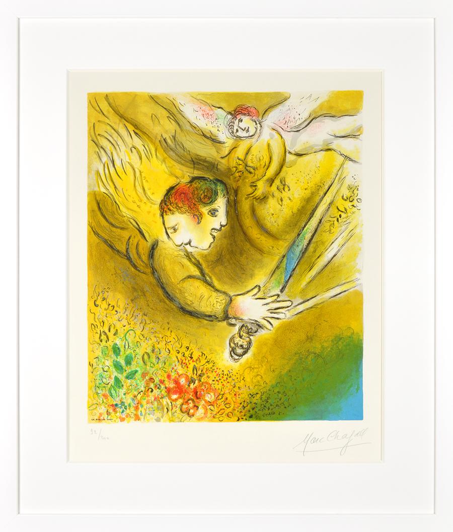 L’ange du jugement (The Angel of Judgment), 1974 - Print by Marc Chagall