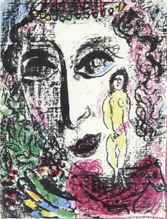 Vintage L'apparition au cirque (Cramer 56; Mourlot 392), The Lithographs of Chagall