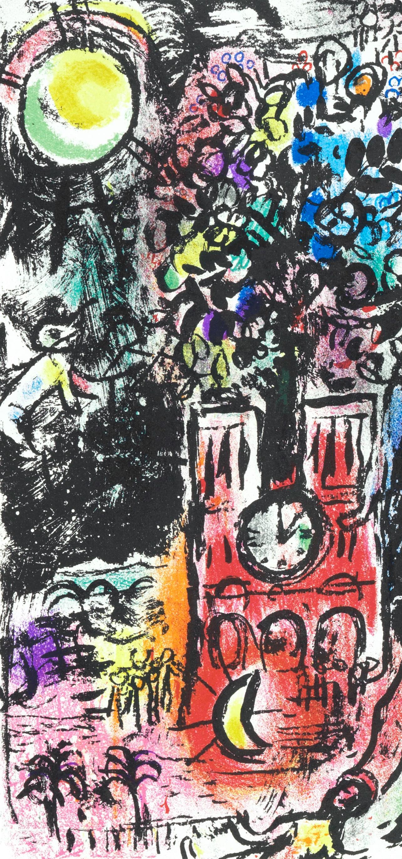 L'Arbre de Jessé (Cramer 40; Mourlot 297), Derrière le miroir – Print von Marc Chagall