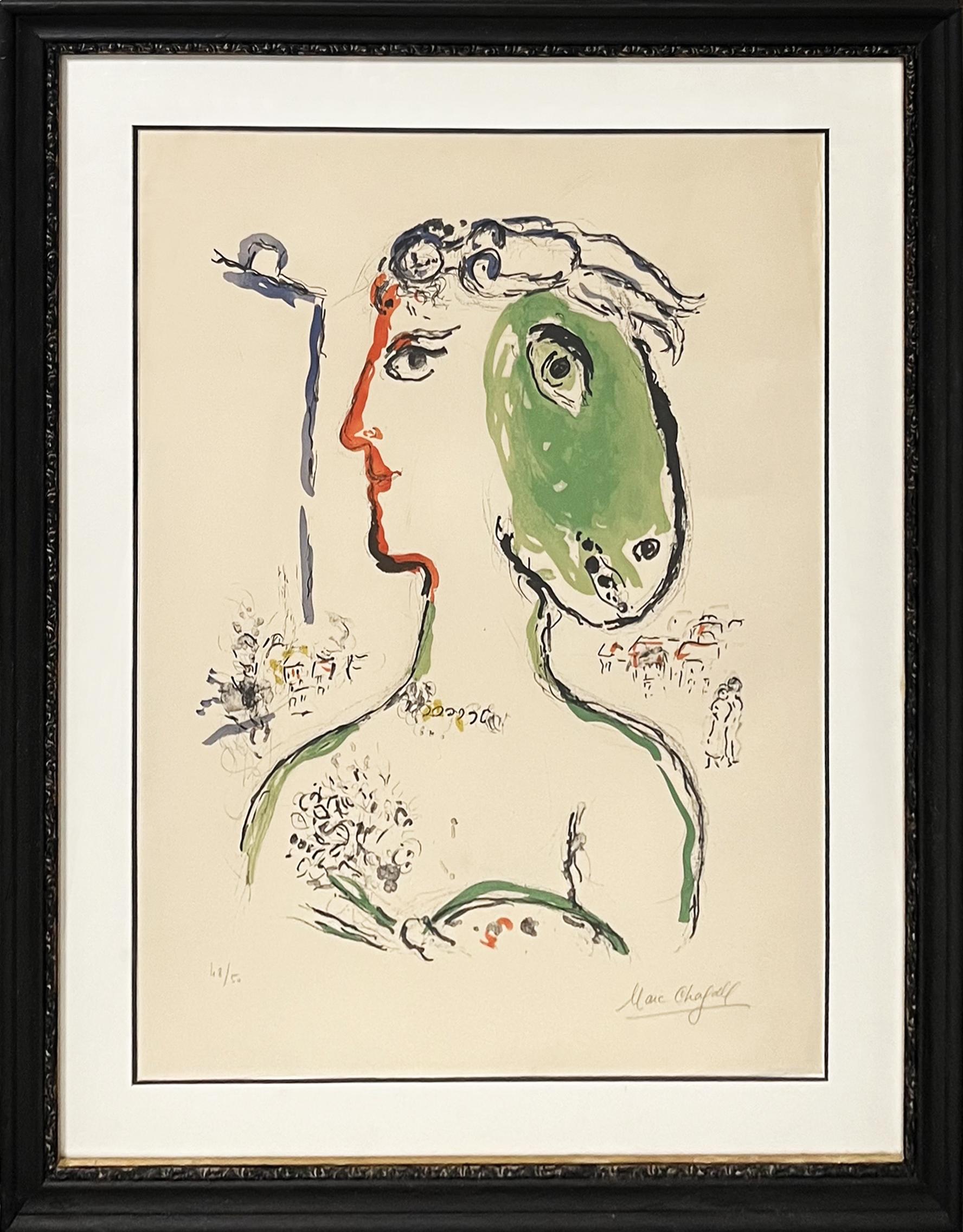 L'Artiste Phénix - Print di Marc Chagall