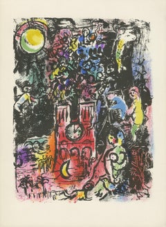 "L'Arve de Jessé (The Tree of Jesse) M 297" Original Color Lithograph by Chagall