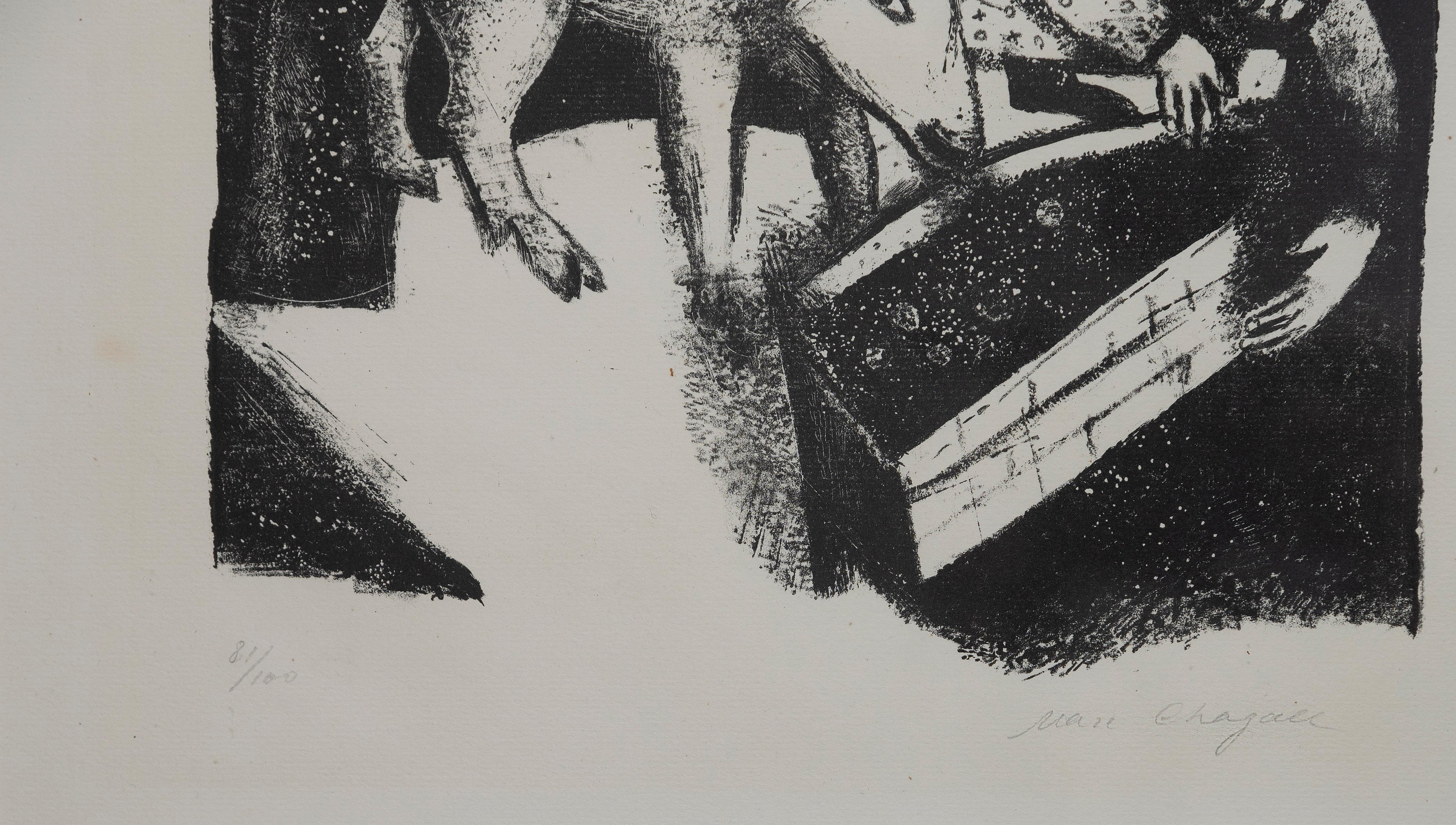 L’Auge II - Lithograph by Marc Chagall - 1925 For Sale 1