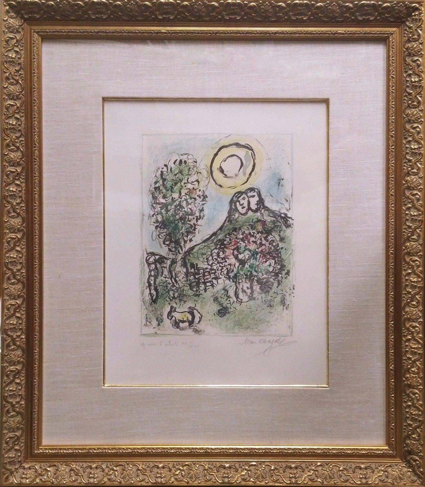 LE BAOU DE ST-JEANNET II (M. 585) – Print von Marc Chagall