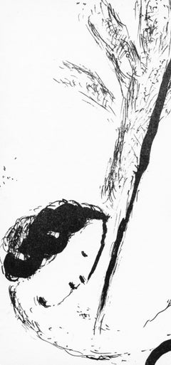 Marc Chagall, The Bouquet in Hand, from Chagall, 1957