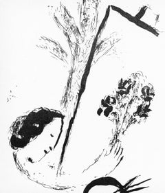 Le Bouquet a la Main (Cramer 34 ; Mourlot 207), Chagall