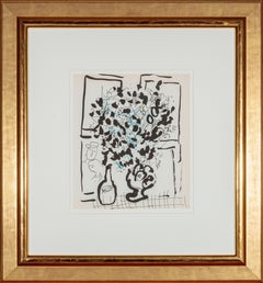 Le Bouquet noir et bleu (El ramo negro y azul)