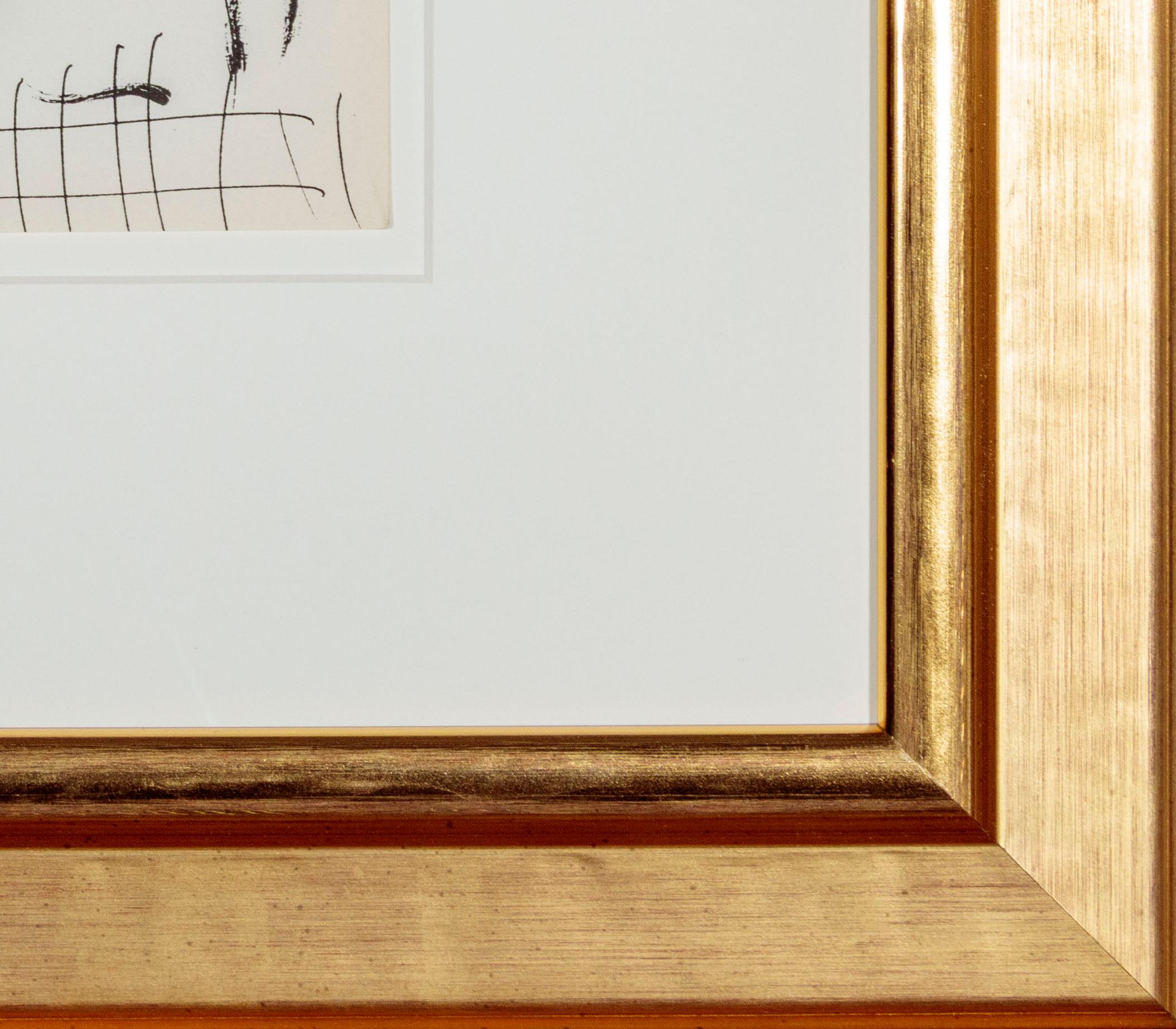 Le Bouquet noir et bleu (Der schwarz-blaue Blumenstrauß) im Angebot 1