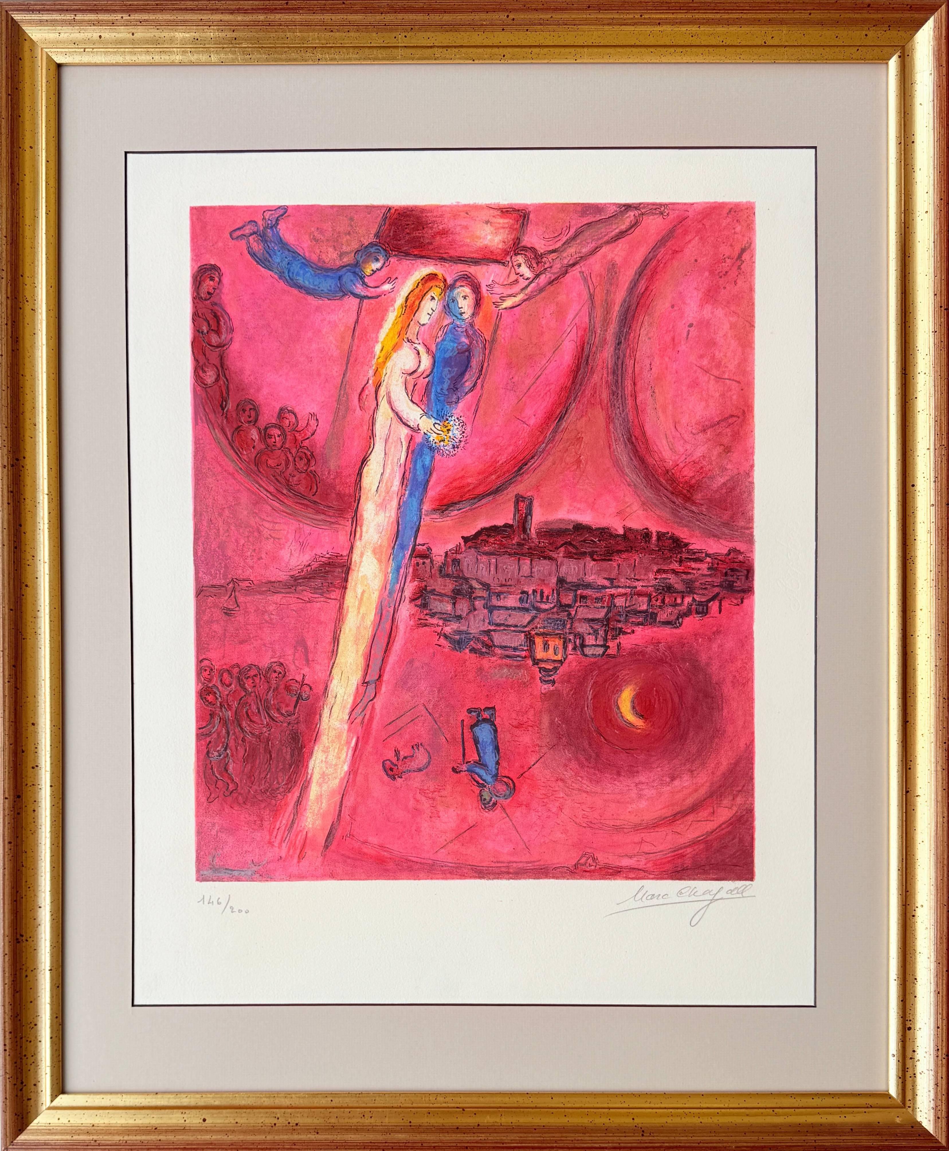 Le Cantique des Cantiques, Lithograph, Modern, 1975, Signed
