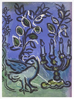 "Le Chandelier" original lithograph