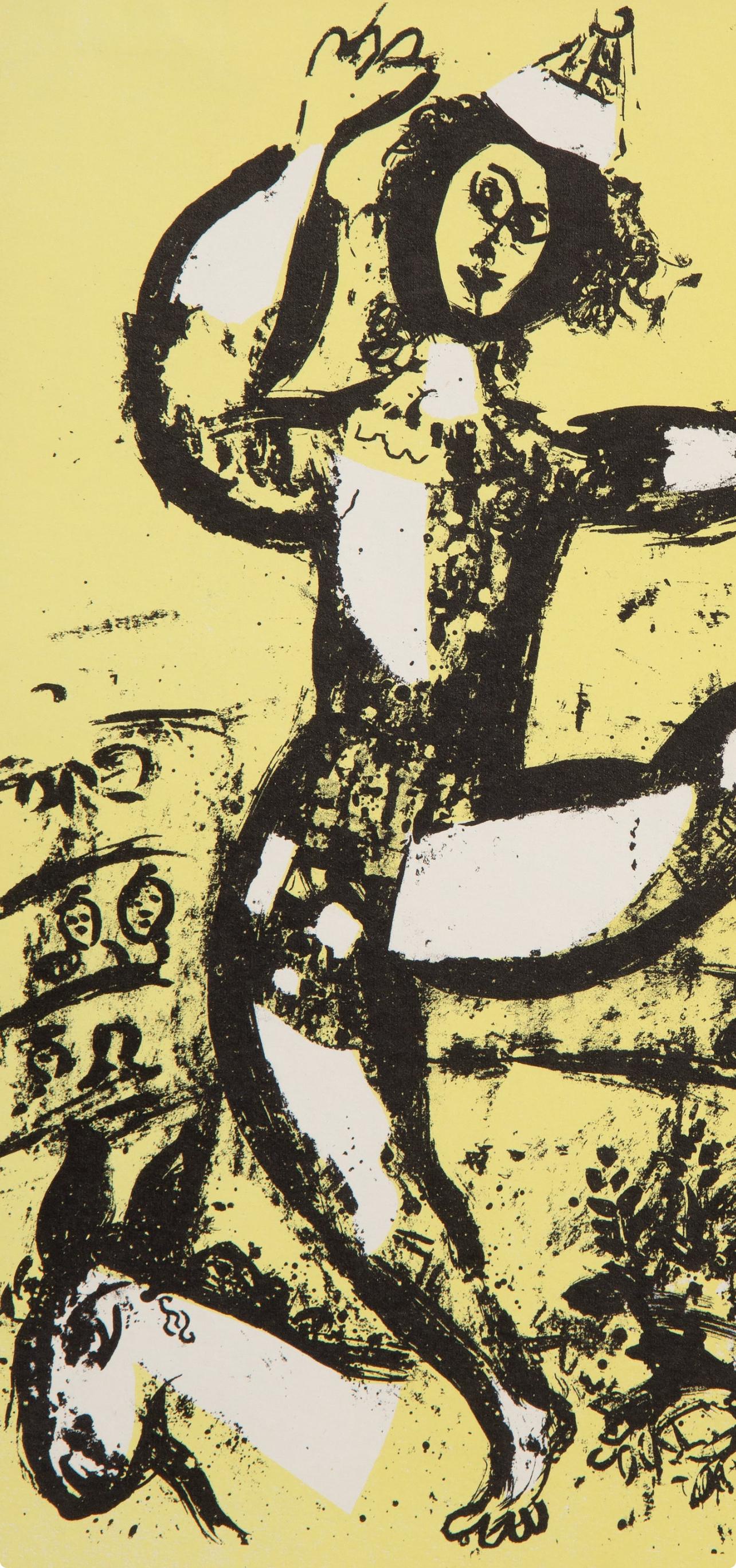 Le Cirque (Cramer 43 ; Mourlot 289), Les lithographies de Chagall - Expressionniste Print par Marc Chagall
