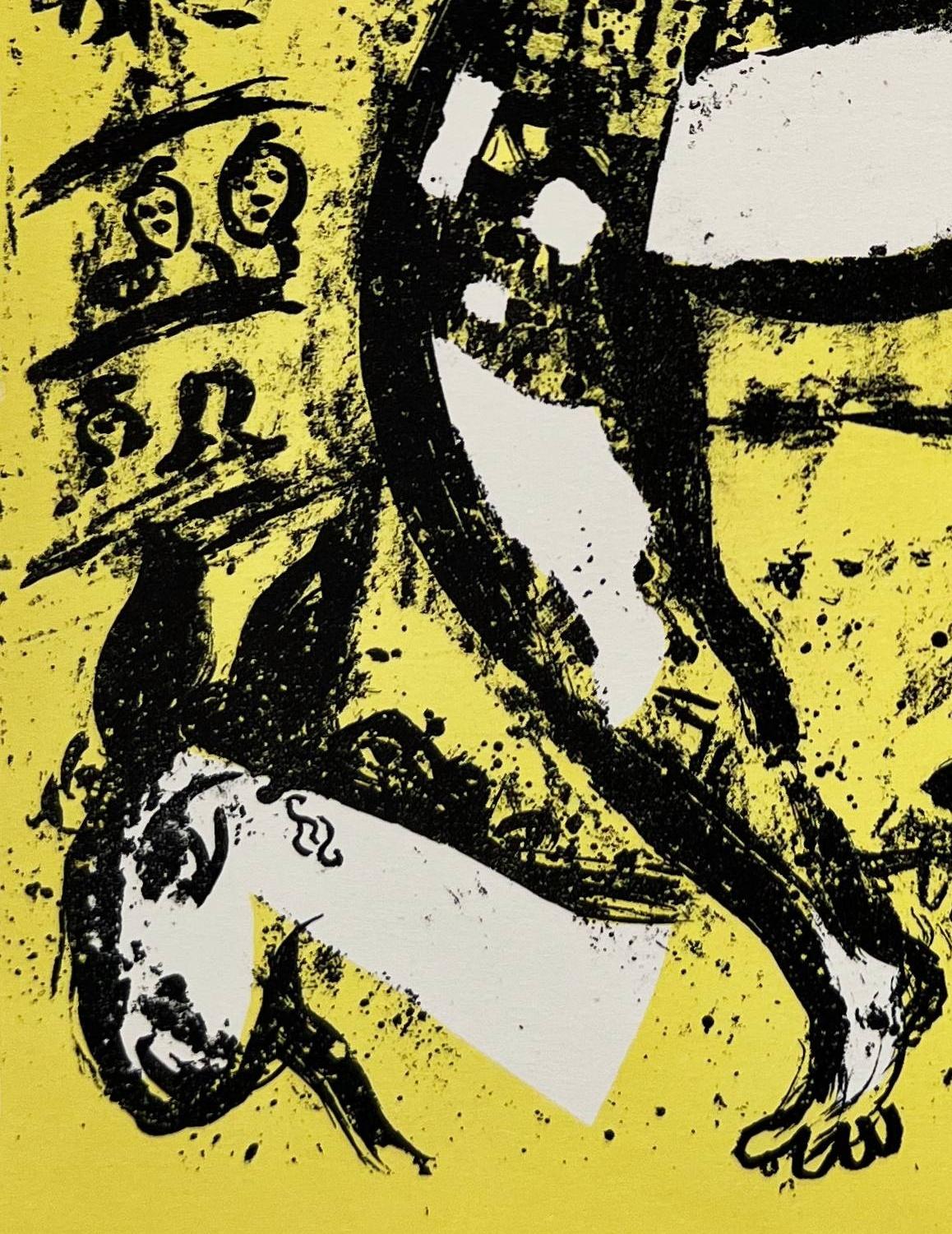 Le cirque - Moderne Art par Marc Chagall