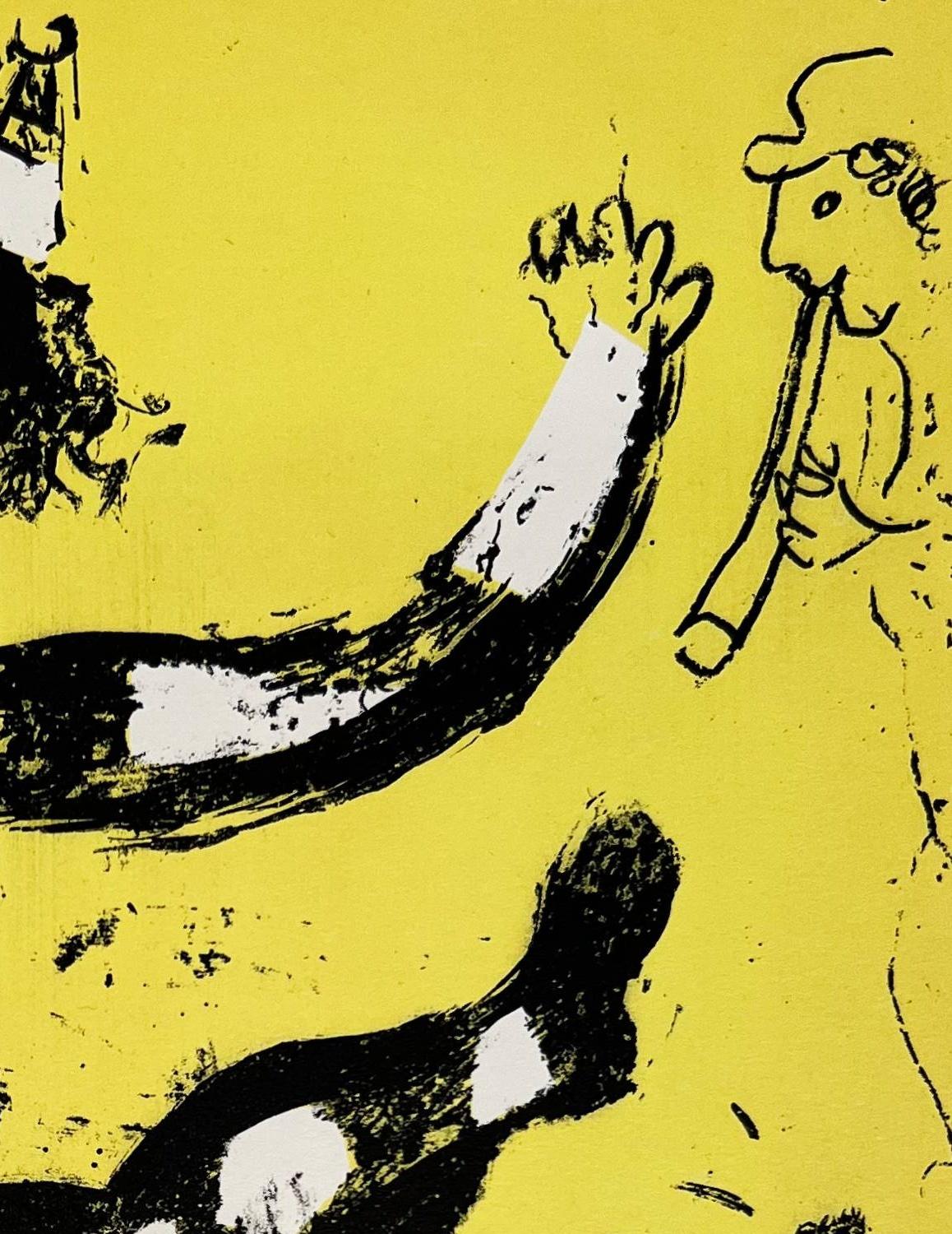 Le cirque - Modern Print by Marc Chagall