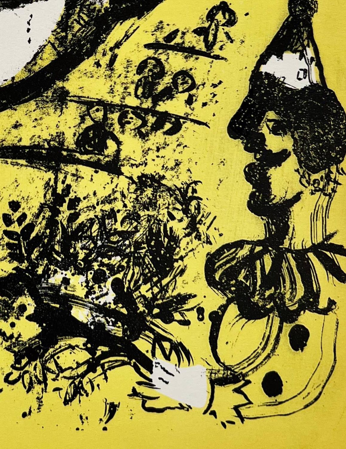 Marc Chagall (1887-1985) - Le cirque

Original Lithograph from 1960.

Dimensions of work: 32 x 24 cm.

Publisher: Maeght Éditeur, Paris.

The work is in Excellent condition.