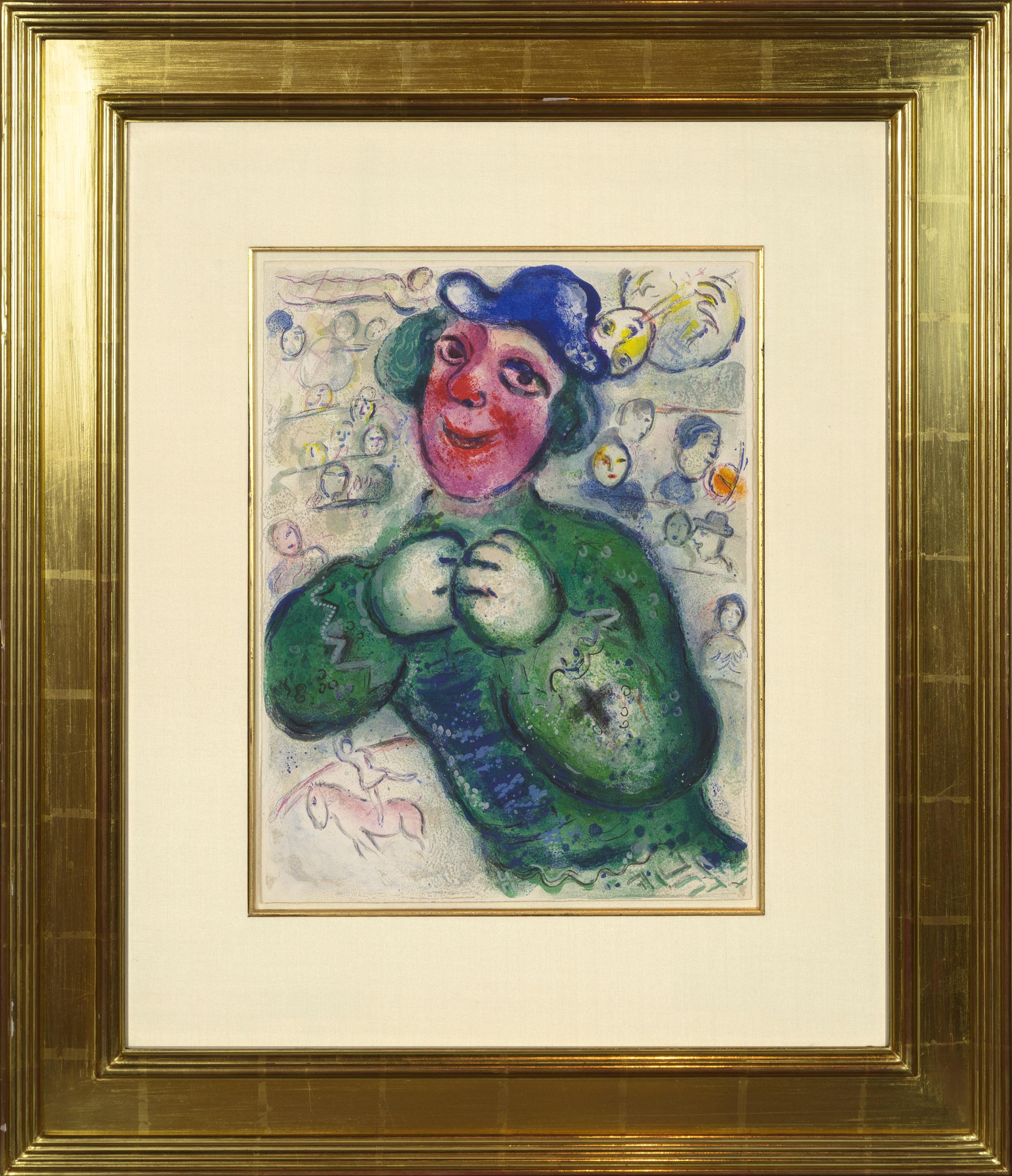 Untitled, from The Circus - Print by Marc Chagall