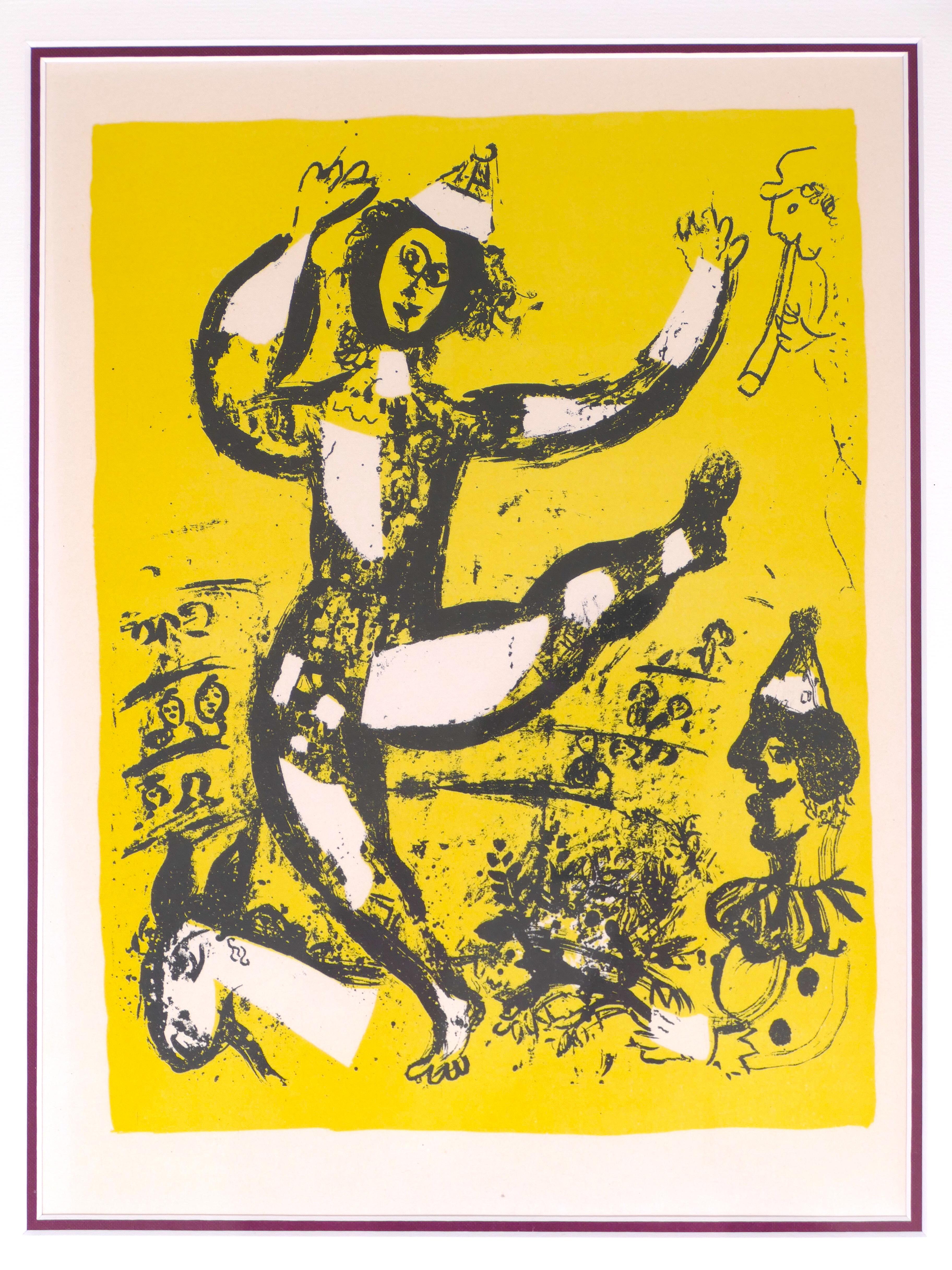 Le Cirque is a contemporary artwork realized by the Surrealist painter Marc Chagall (Vitebsk, 1887 – Saint-Paul-de-Vence, 1985) in 1960. Unsigned as issued, edition not available.

Original limited edition lithograph created by M. Chagall for