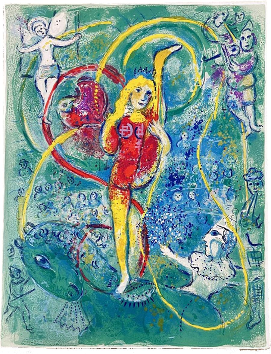 Le cirque pl.3 - Print de Marc Chagall