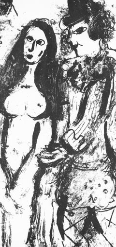 Marc Chagall, The Loving Clown, from The Lithographs of Chagall, 1963