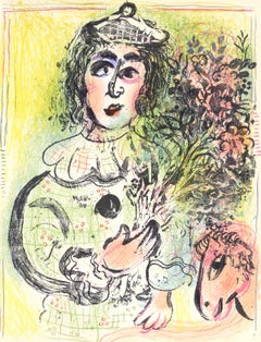 Le Clown Fleuri (Cramer 56; Mourlot 399), The Lithographs of Chagall