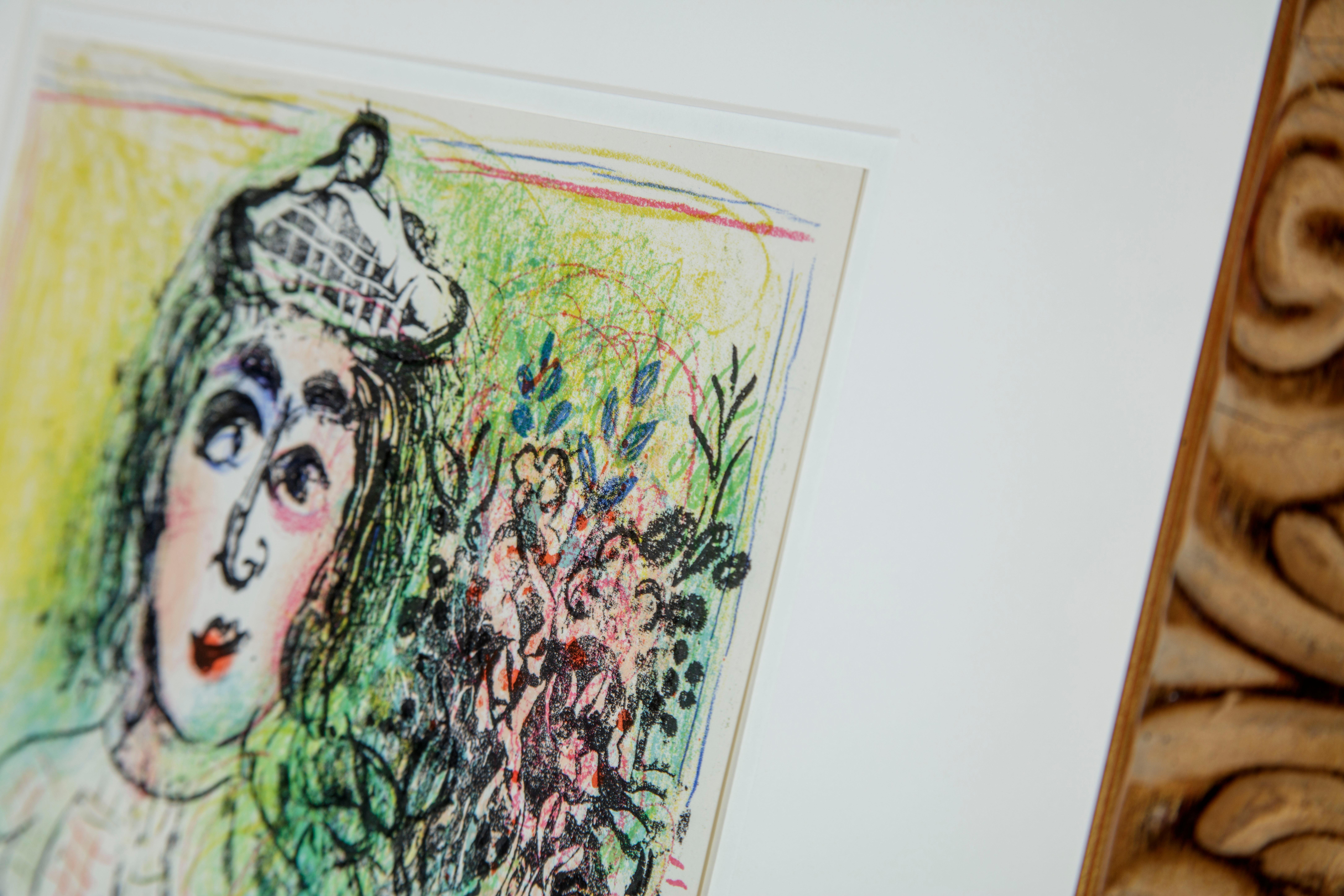 Le Clown fleuri (The Clown with flowers) For Sale 3