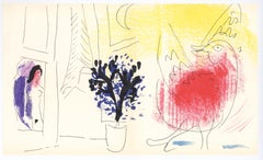 "Le coq rouge" original lithograph