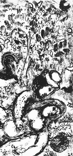 Marc Chagall, The Couple at the Tree, from The Lithographs of Chagall, 1963