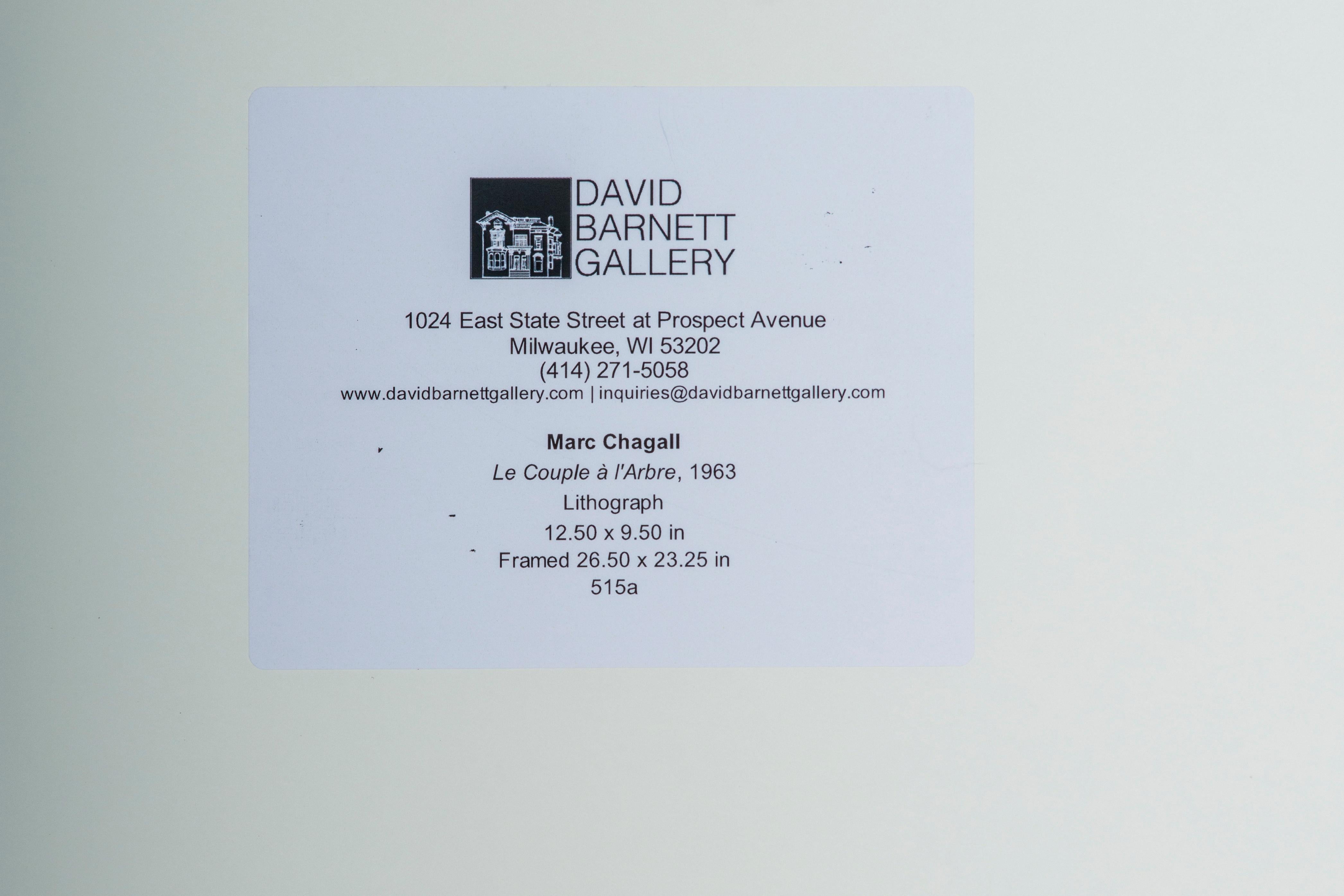 Le Couple à l'Arbre (The pair in a tree) For Sale 4