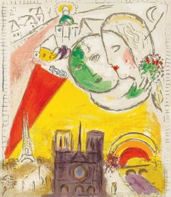 Le Dimanche (Cramer 24; Mourlot 98), Derrière le miroir
