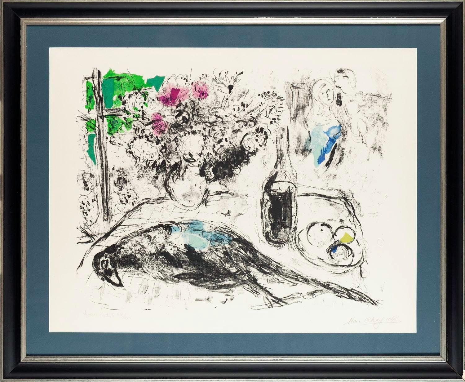 Marc Chagall Print - Le Faisan
