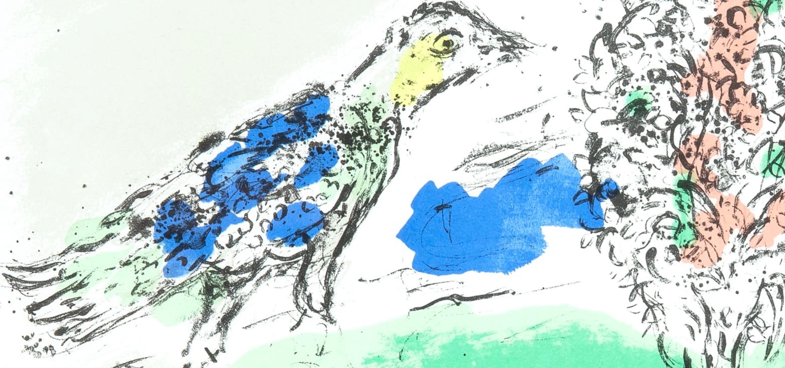 Le fleuve vert (Cramer 95; Mourlot 728; Gaus 95), Chagall (Expressionismus), Print, von Marc Chagall