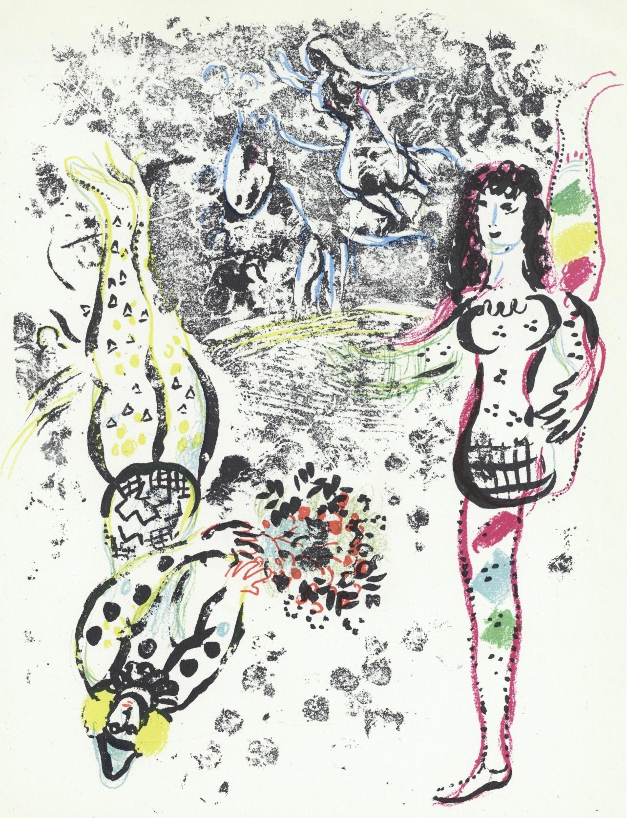 Le Jeu des Acrobates (Cramer 56; Mourlot 401), Die Lithografien von Chagall