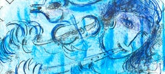Marc Chagall, The Flute Player, from Chagall, 1957