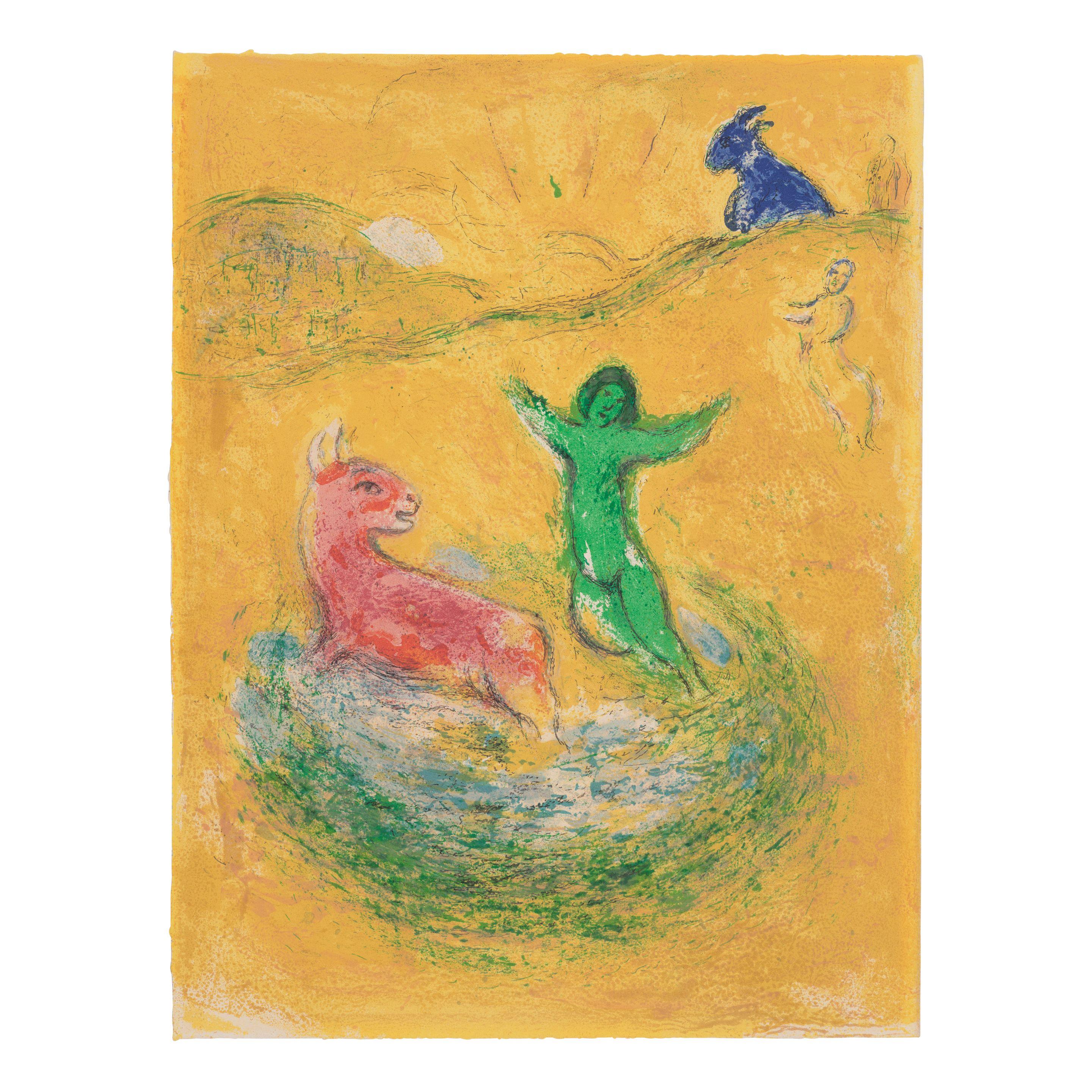 Figurative Print di Marc Chagall - Le Piège à Loups