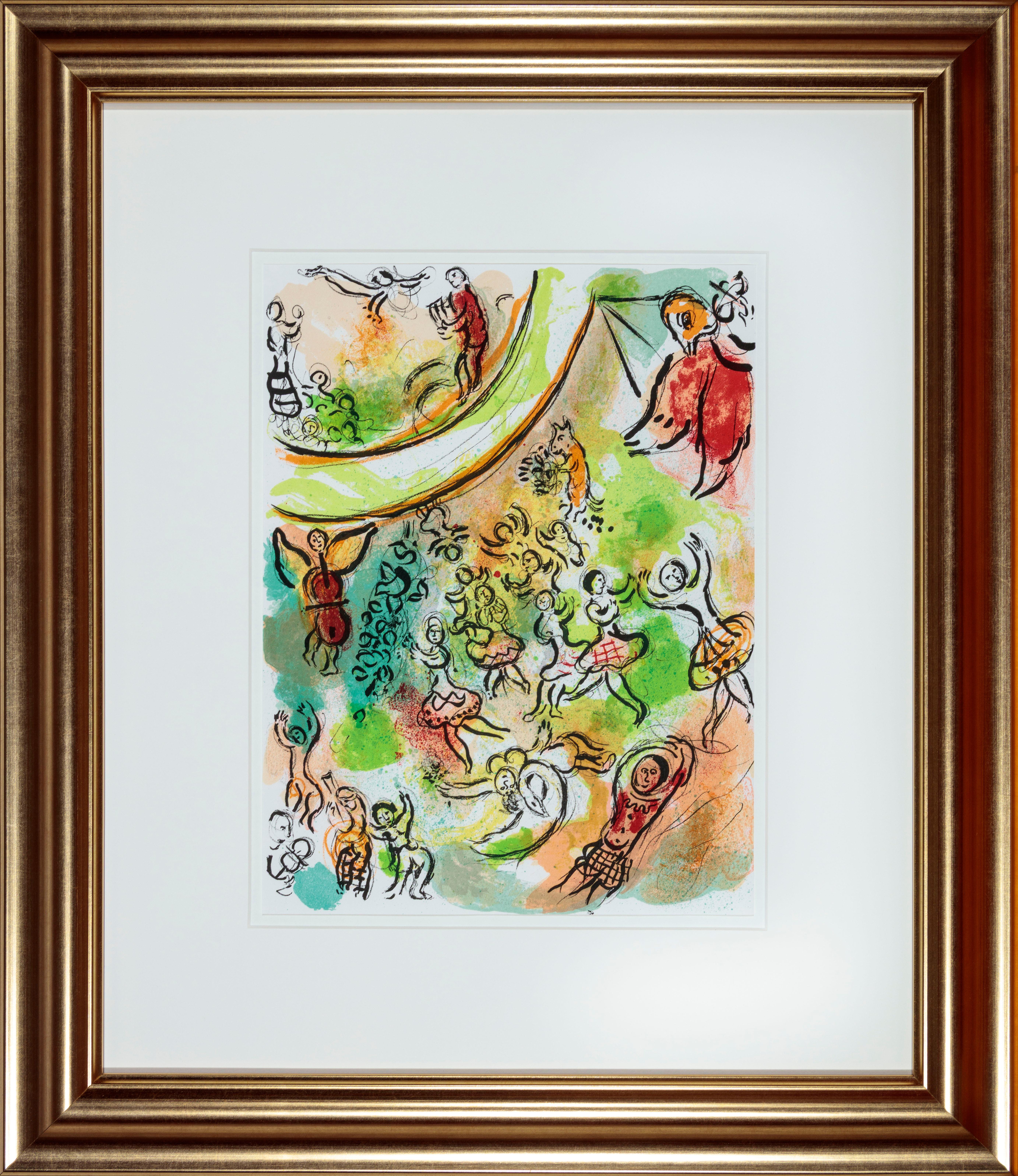 Le Plafond de l'Opera de Paris, Frontispice - Print by Marc Chagall