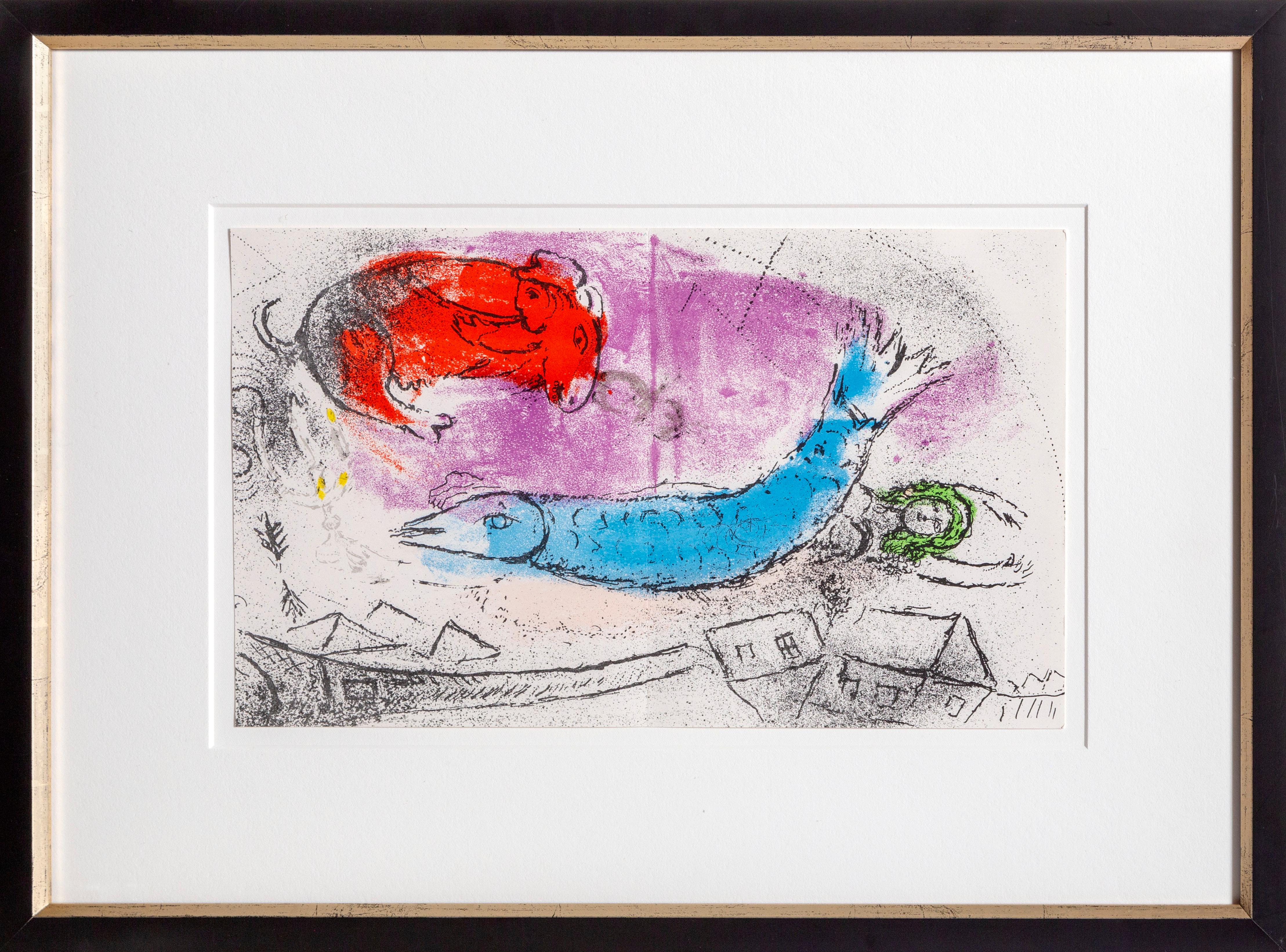 framed chagall prints