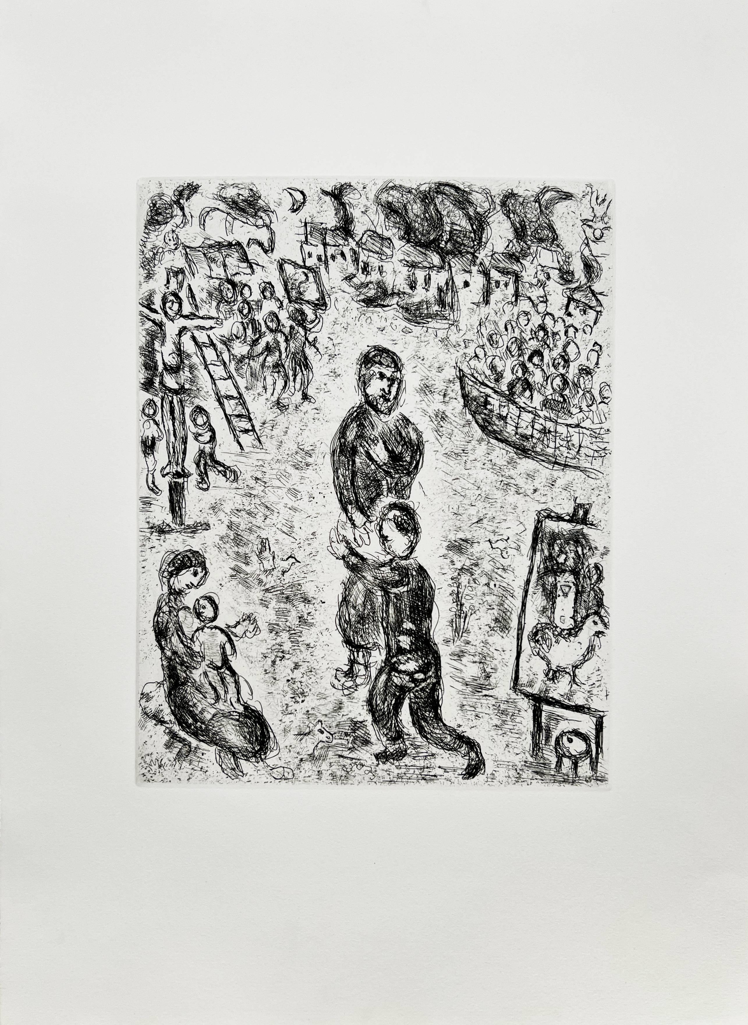 Le Retour de l'Enfant Prodigue - Print by Marc Chagall